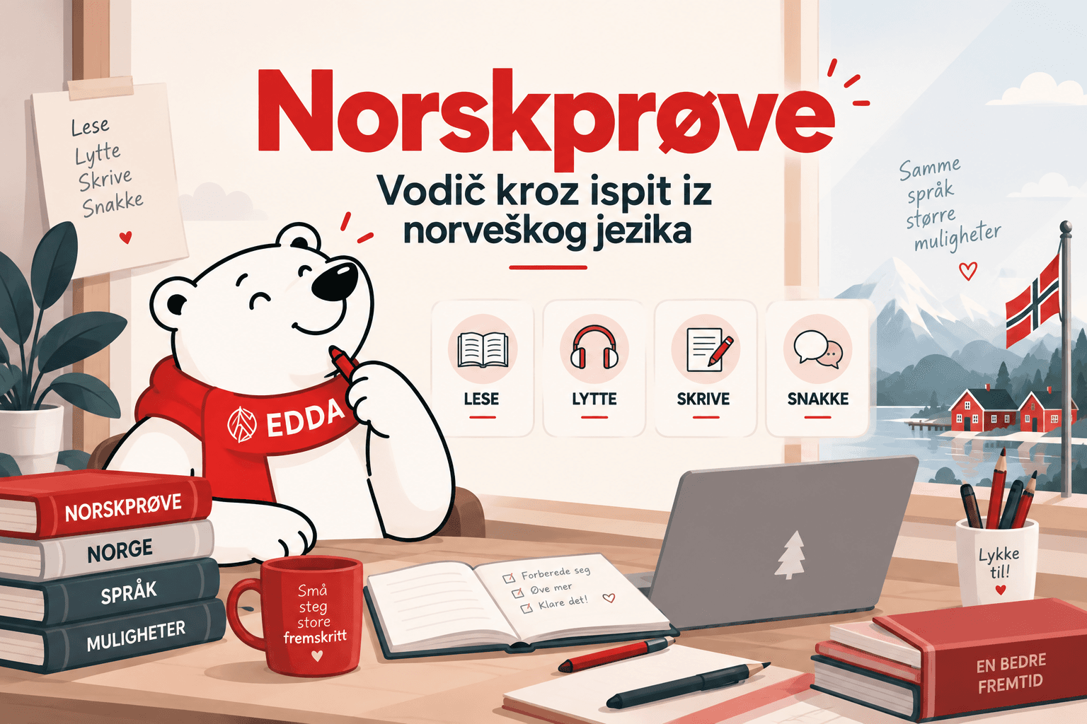 Norskprøve - vodič kroz ispit iz norveškog jezika